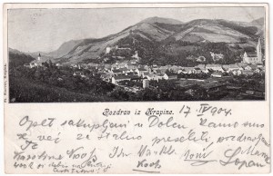 MUO-038460: Krapina - Panorama: razglednica