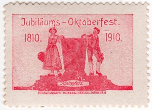 MUO-026083/12: Jubiläums - Oktoberfest 1810 - 1910 Rheinpfalz: poštanska marka