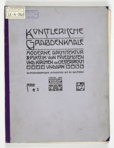 LIB-000887: Kuenstlerische Grabdenkmale