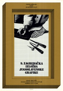 MUO-020545: 9. zagrebačka izložba jugoslavenske grafike: plakat