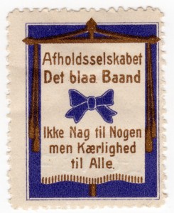 MUO-026137: Afholdsselskabet Det blaa Baand: poštanska marka