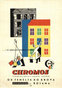 MUO-052785: CHROMOS ... i mi rješavamo stambeno pitanje: plakat