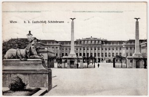 MUO-008745/179: Beč - Schönbrunn - Lustschloss: razglednica