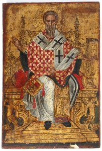 MUO-006240: Sv. Jakob na prijestolju: ikona
