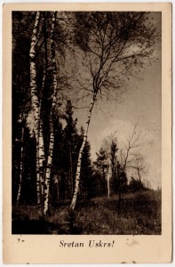 MUO-030076: Sretan Uskrs: čestitka - fotografija