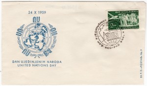 MUO-012762/01: DAN UJEDINJENIH NARODA: poštanska omotnica