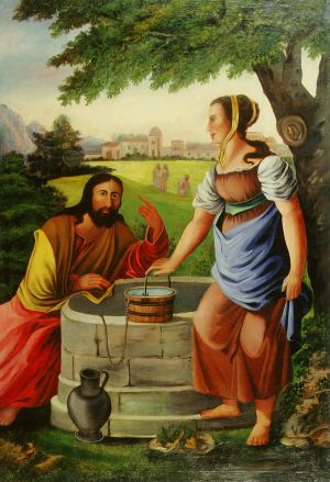 MUO-000075: Isus i Samarićanka: slika