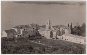 MUO-055460: Franjevački samostan na otoku Badiji kod Korčule: razglednica