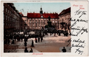 MUO-008745/264: Beč - Gradska glazba: razglednica