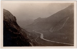 MUO-008745/316: Švicarska - Kanjon rijeke: razglednica
