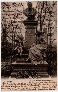 MUO-008745/280: Beč - Grob dr. E. Herbsta: razglednica