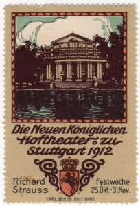 MUO-026274: Die Neuen Königlichen Hoftheater zu Stuttgart 1912.: marka