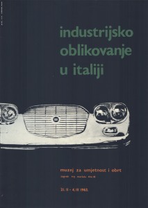 MUO-015308/01: industrijsko oblikovanje u italiji: plakat
