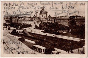 MUO-008745/249: Beč - Karlsplatz: razglednica