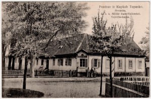 MUO-033233: Topusko - Vojnička kupka;Topusko - Military Baths: razglednica