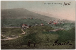 MUO-033277: Vrbovsko - Panorama: razglednica