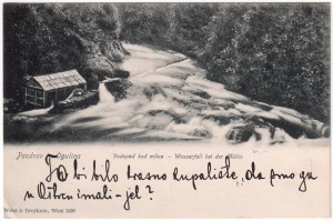 MUO-008745/1606: Ogulin - Vodopad: razglednica