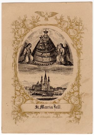 MUO-008064/05: St. Maria Zell: sveta sličica