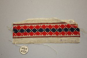 MUO-004326: Uzorak narodnog tkanja: uzorak narodnog tkanja