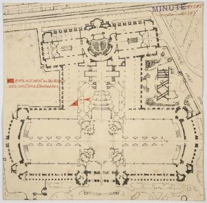 MUO-044405/04: Kopija kompleksa (položajni nacrt) : Copy of the complex (location draft): arhitektonski nacrt