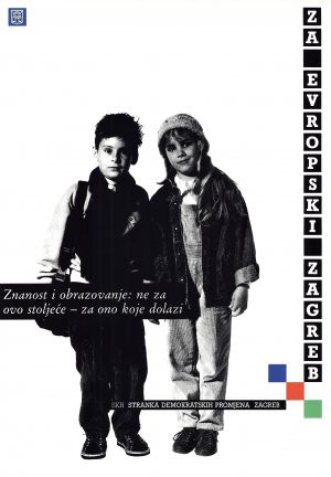MUO-019639/04: ZA EVROPSKI ZAGREB: plakat