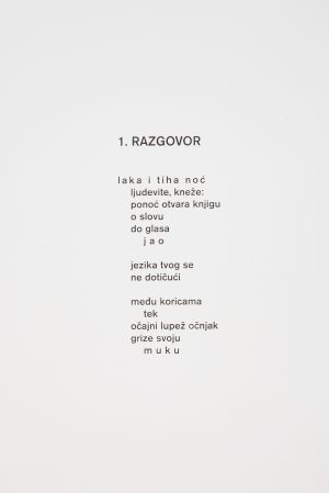 MUO-050515/07: 1. Razgovor: pjesma