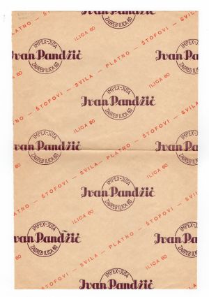 MUO-008304/14: Ivan Pandžić: omotni papir