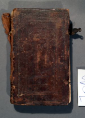 MUO-007012: Evangelia et epistolae..., Augspurg sumptibus J. Eisenbarth Bibliopolae, 1719: knjiga