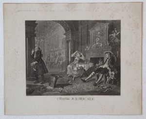 MUO-009699/02: Marriage a la mode (Plate II): grafika