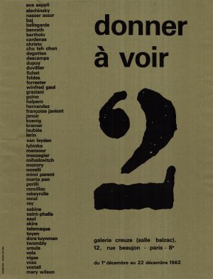 MUO-022061: Donner a Voir 2: plakat