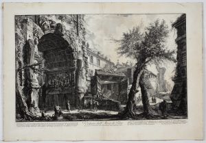 MUO-051052: Veduta dell Arco di Tito ...: grafika