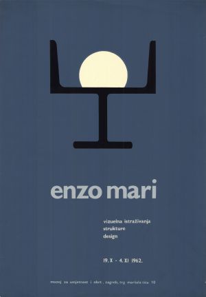 MUO-015297/01: Enzo Mari vizuelna istraživanja strukture design: plakat