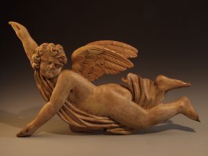 MUO-004444: Anđeo: kip : reljef