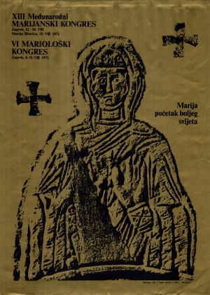 MUO-019804: XIII Međunarodni Marijanski kongres: plakat