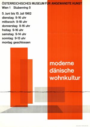 MUO-022055: Moderne danische wohnkultur: plakat