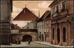 MUO-032162: Zagreb -  Kamenita ulica;Zagreb - Stone Gate: razglednica