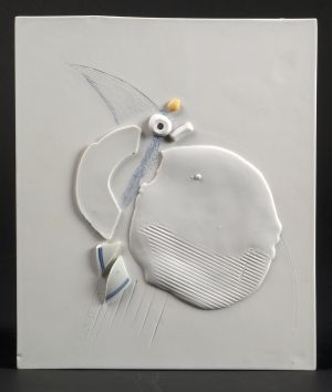 MUO-044505: Ptica: keramička ploča