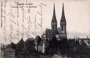 MUO-038560: Zagreb - Katedrala: razglednica