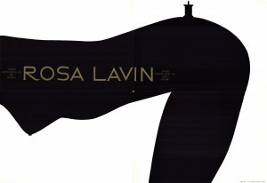 MUO-023325: Rosa Lavin: plakat
