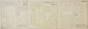 MUO-018507/03: Natječajni rad za SRC Mladost Zagreb - tlocrti : Tender for Sports and  Recreation Center Mladost Zagreb - ground plans: arhitektonski nacrt