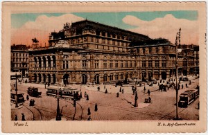 MUO-008745/215: Beč - Opera: razglednica