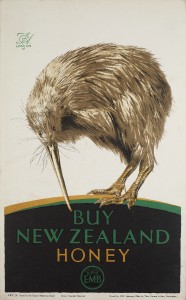 MUO-021529: E.M.B. BUY NEW ZEALAND HONEY: plakat