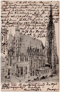MUO-008745/84: Beč - Katedrala: razglednica