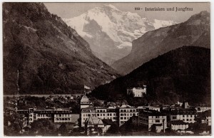 MUO-008745/347: Švicarska - Interlaken s Jungfrau: razglednica