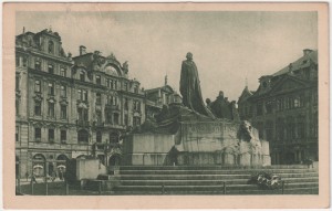 MUO-008745/481: Prag - Spomenik Janu Husu: razglednica