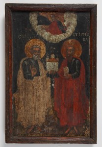 MUO-005604: Sv. Petar i Pavao: ikona