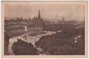 MUO-033956: Beč - Parlament: razglednica