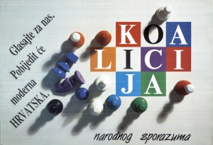 MUO-019640/01: Koalicija narodnog sporazuma: plakat