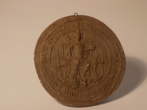 MUO-004010: Pečat cara Gunthera: reljef