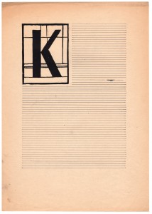 MUO-010163/15: Luigi Pirandello: 30 novela; slovo K: predložak